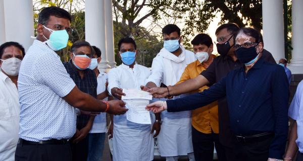 CoVID-19 Donation to Indore Collector